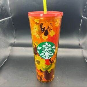Starbucks 2022 Summer Part 2 Venti Cold Cup Tumbler Strawberry Fields Flowers